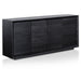 1.8m Wooden Sideboard - Black Oak - Last one - image 3