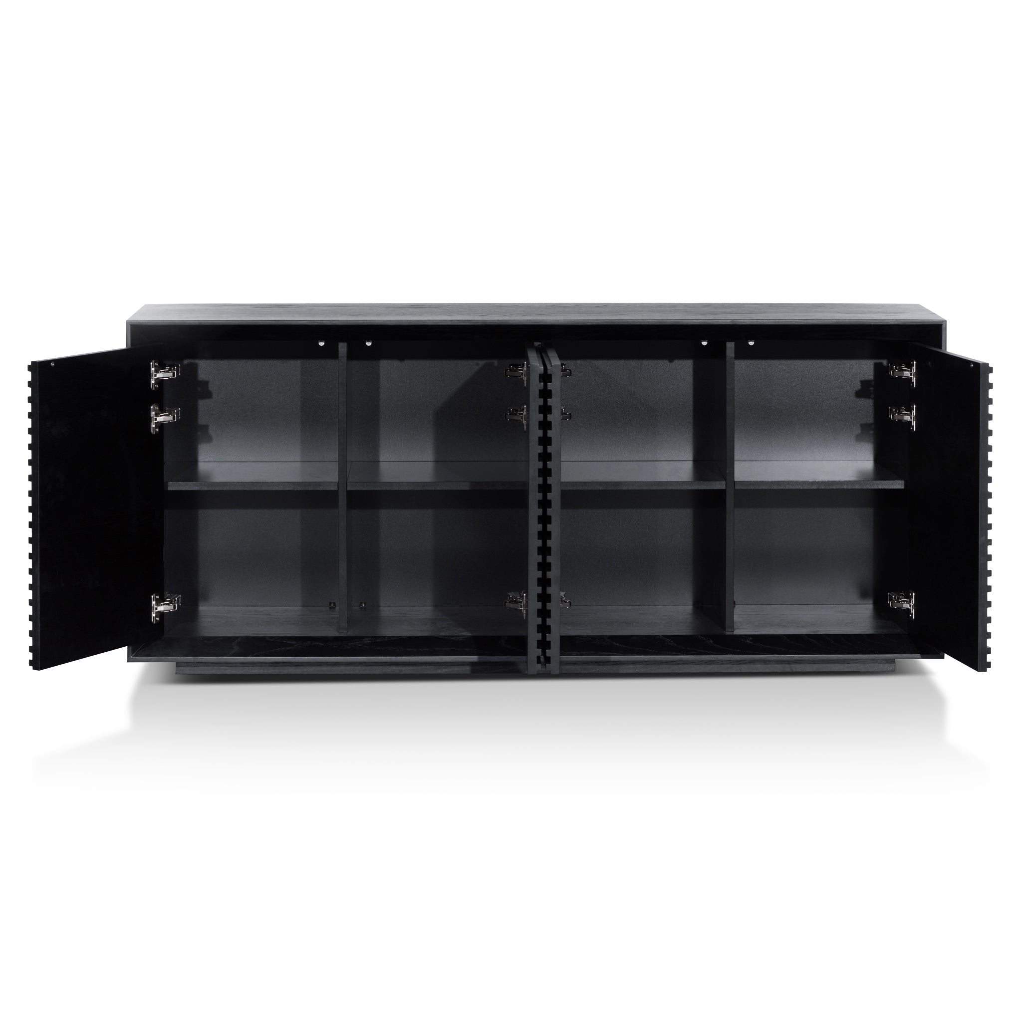 CDT6202-CN 1.8m Wooden Sideboard - Black Oak - Last one