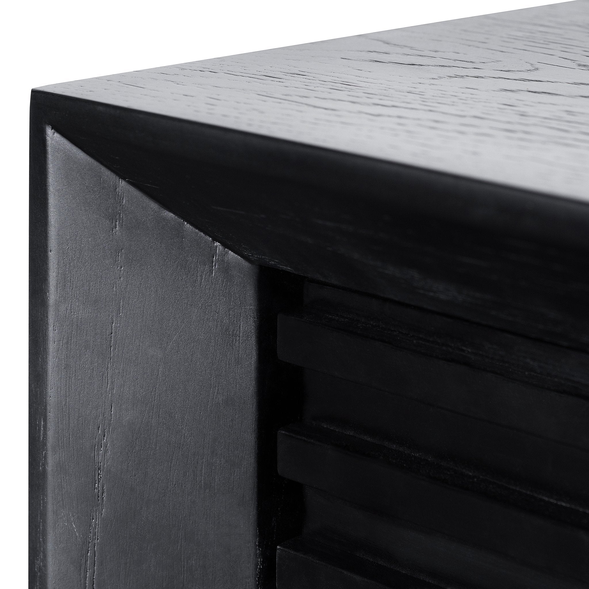 Maribel 1.8m Wooden Sideboard - Black Oak