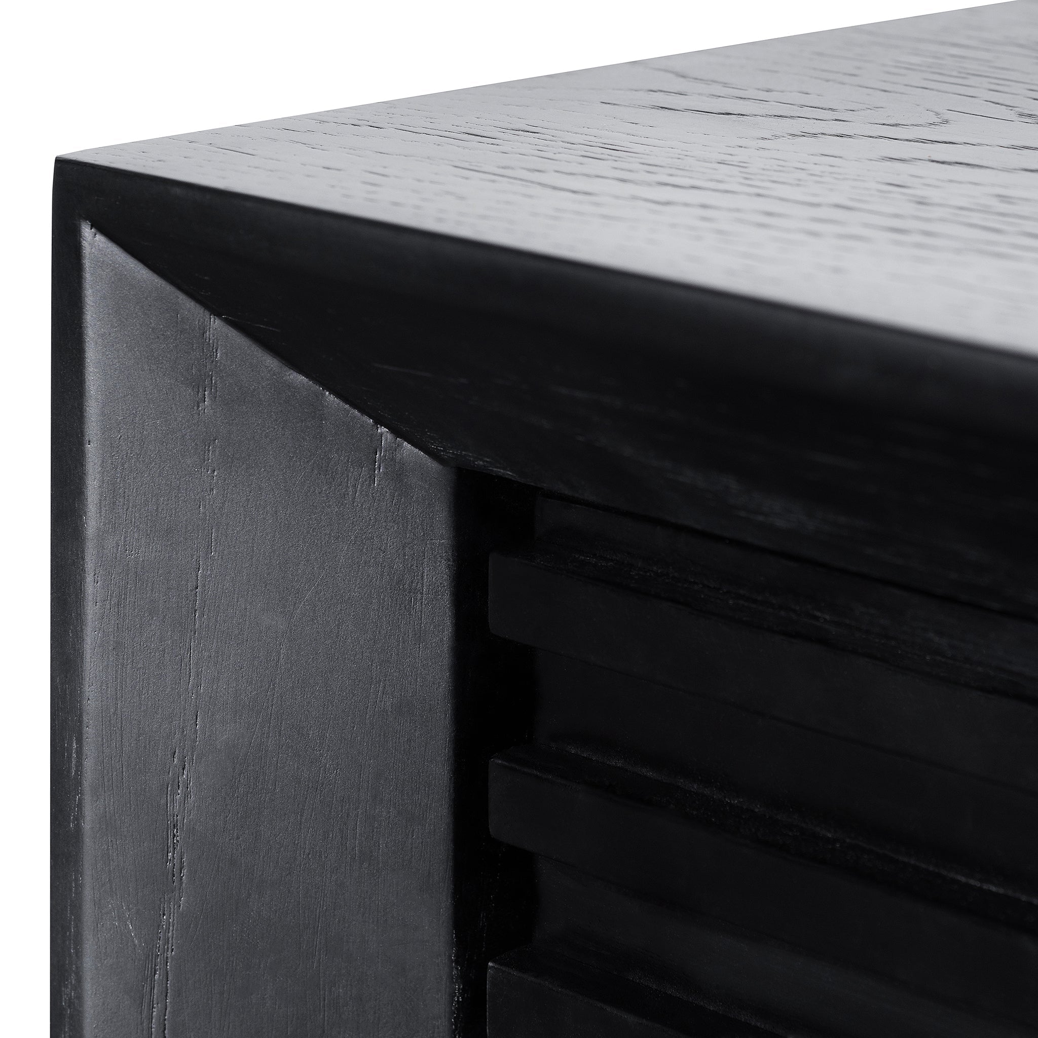 1.8m Wooden Sideboard - Black Oak - Last one - image 5