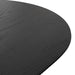  2.2m Wooden Dining Table - Black Oak - image 5