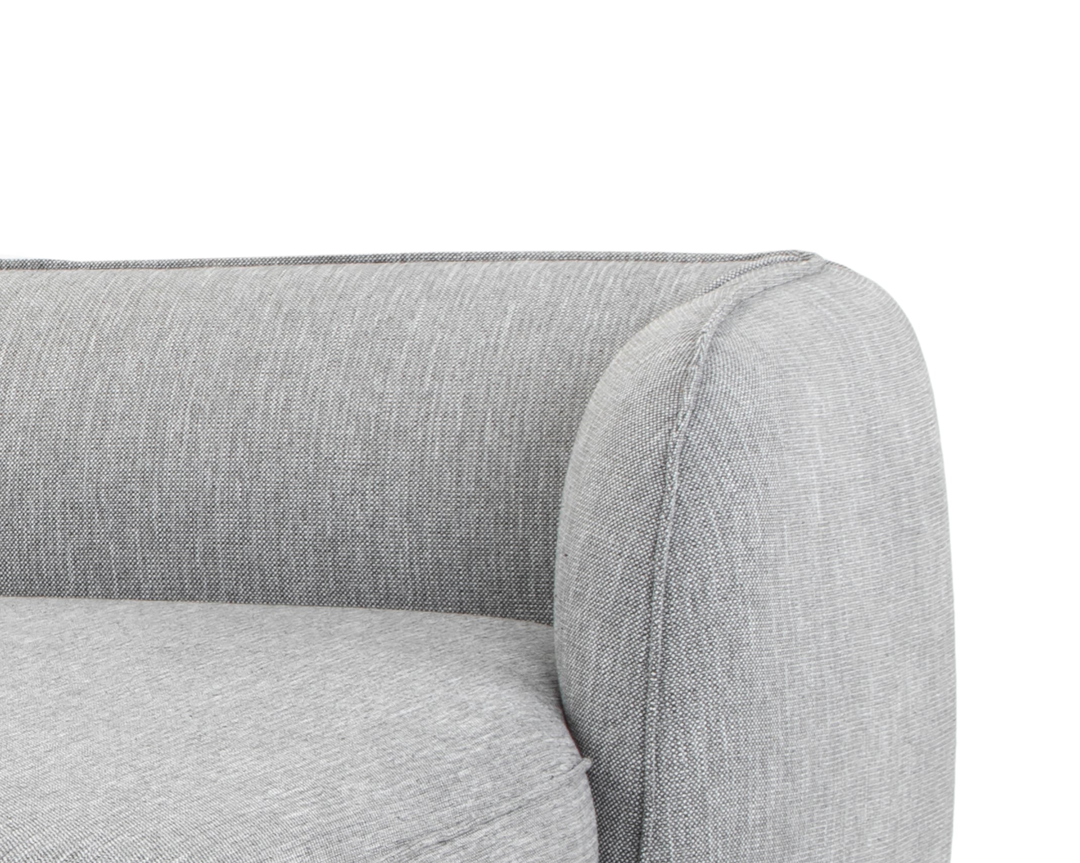 3 Seater Right Chaise Sofa - Graphite Grey - image 2