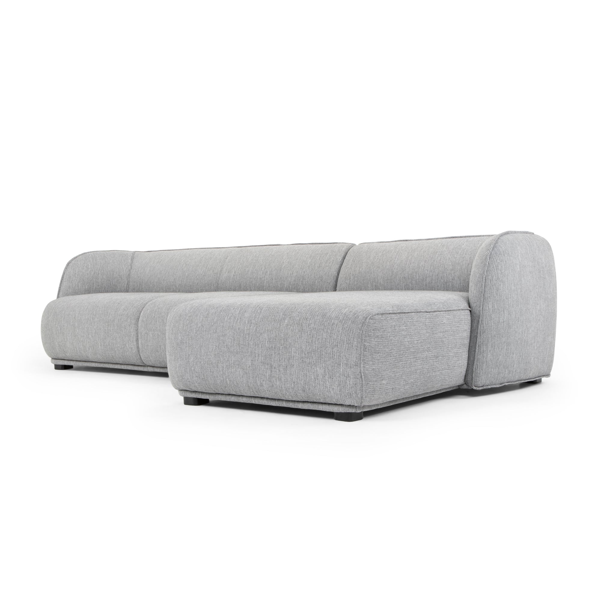 3 Seater Right Chaise Sofa - Graphite Grey - image 6