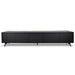 2.4m Entertainment TV Unit - Black Oak - image 2