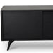 2.4m Entertainment TV Unit - Black Oak - image 6