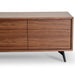 2.4m TV Entertainment  Unit - Walnut - image 5