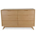 6 Drawer Wide Chest - Natural - image 2