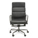  High Back Office Chair - Black Leather - image 2