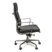  High Back Office Chair - Black Leather - image 3