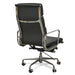  High Back Office Chair - Black Leather - image 4