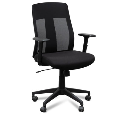 Showcasing Migana Mesh Office Chair - Black OC2545-LF Office Chair by Calibre Furniturs