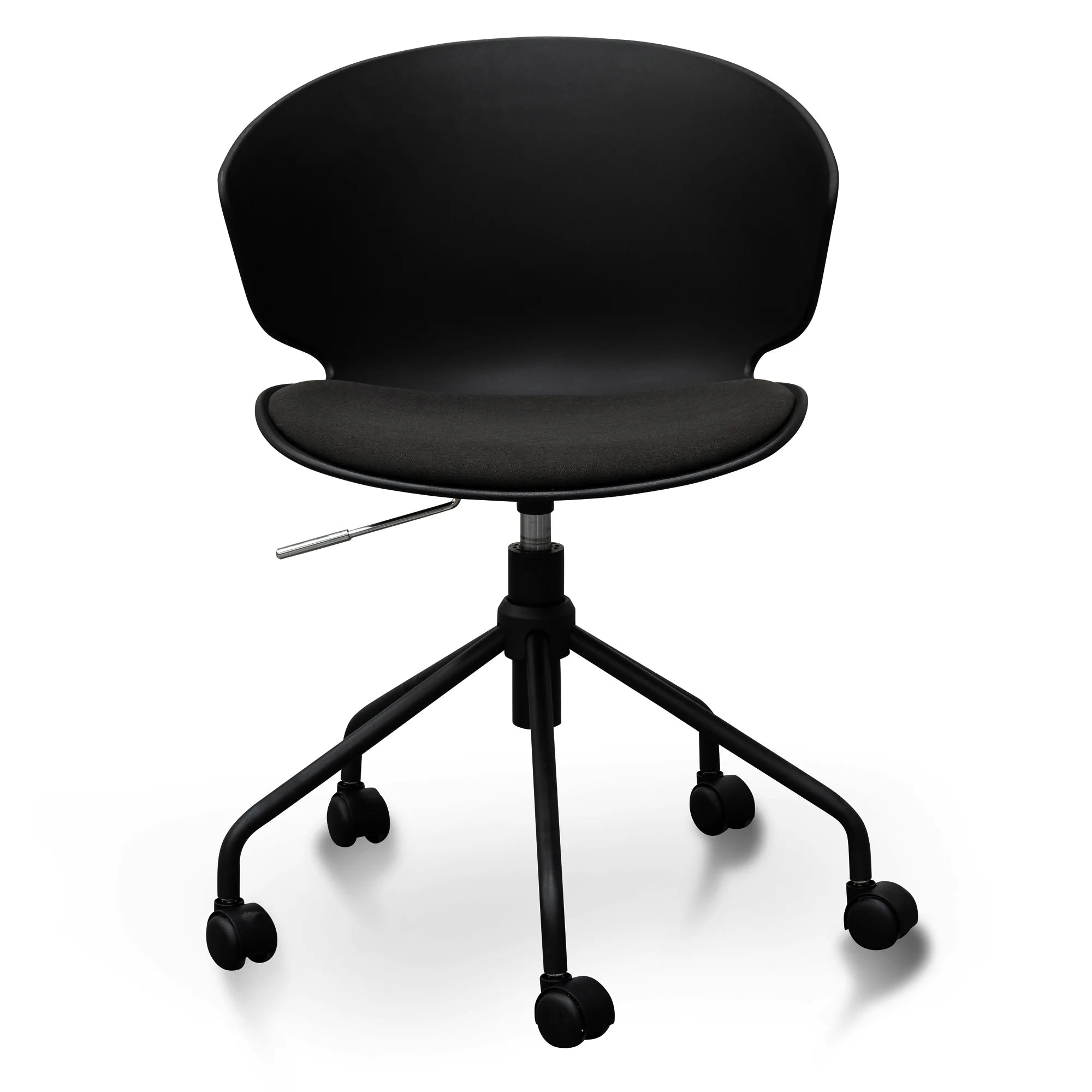 Showcasing Rovela Office Chair - Black OC6028-LF Office Chair by Calibre Furniturs