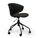 Showcasing Rovela Office Chair - Black OC6028-LF Office Chair by Calibre Furniturs