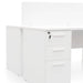 2 Seater 160cm Office Desk  With Privacy Screen - White - Upgraded Legs - image 6