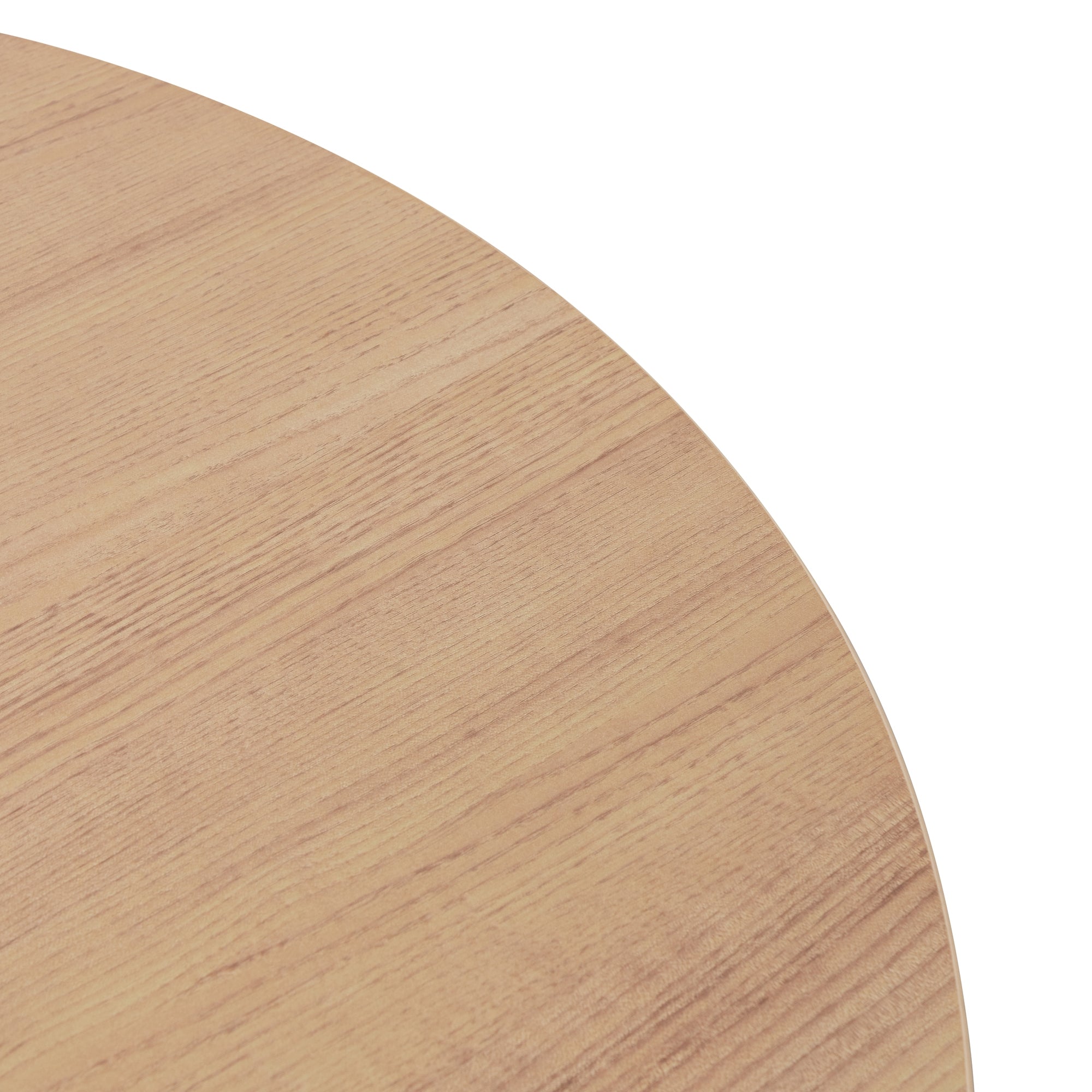 Round Office Meeting Table - Natural - image 3