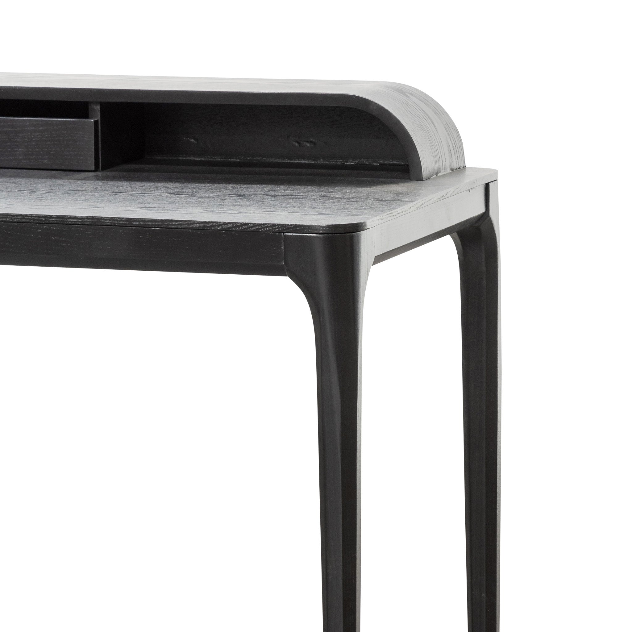 Wooden Home Office Desk - Black - image 5