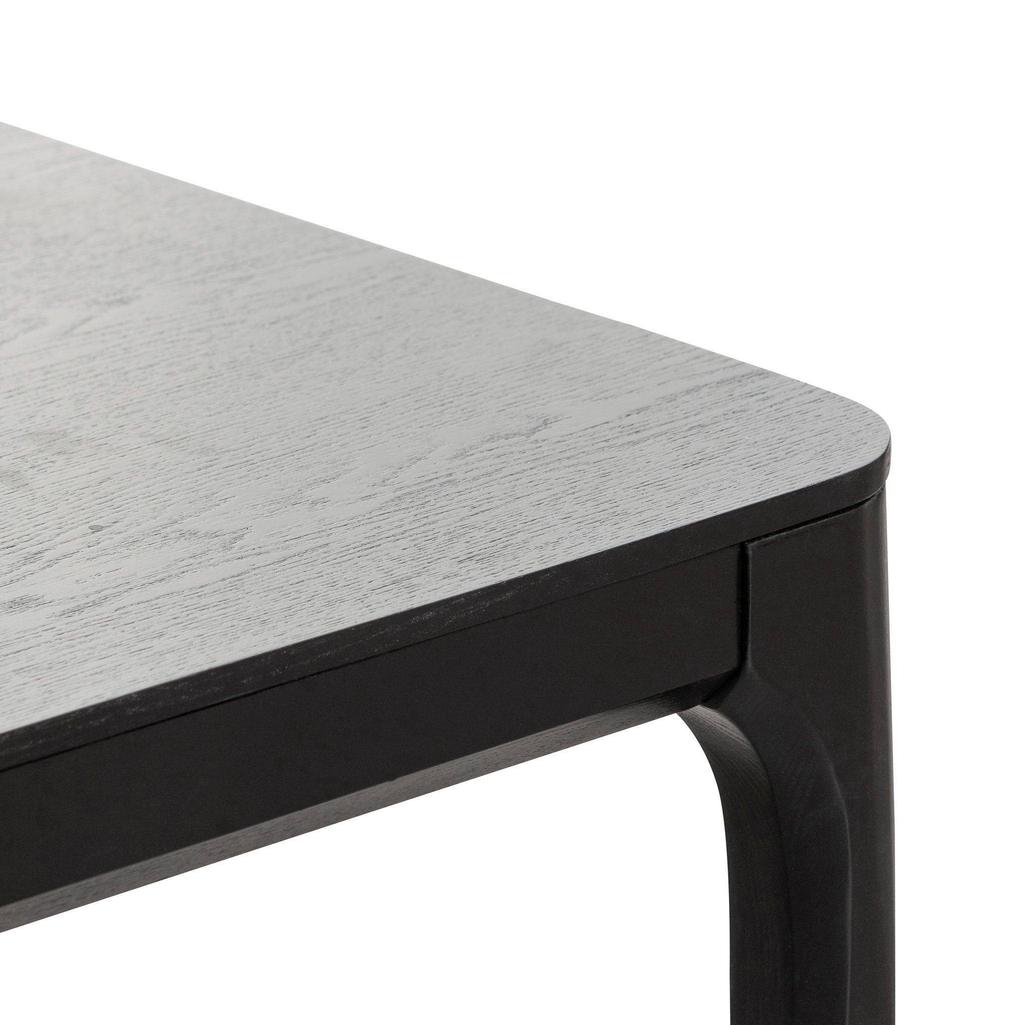 Wooden Home Office Desk - Black - image 6