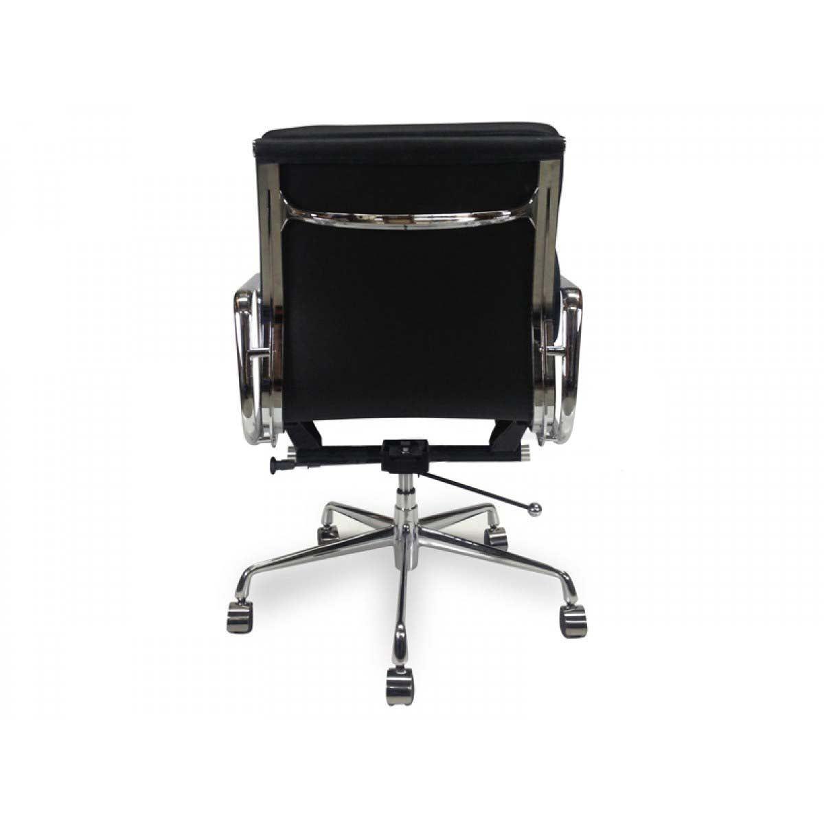COC103 Low Back Office Chair - Black Leather