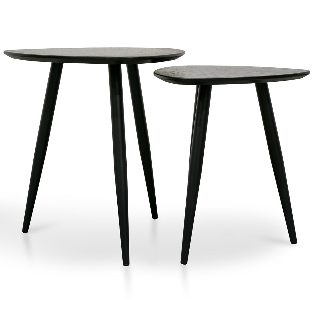Eirikur Set of Side Table - Black