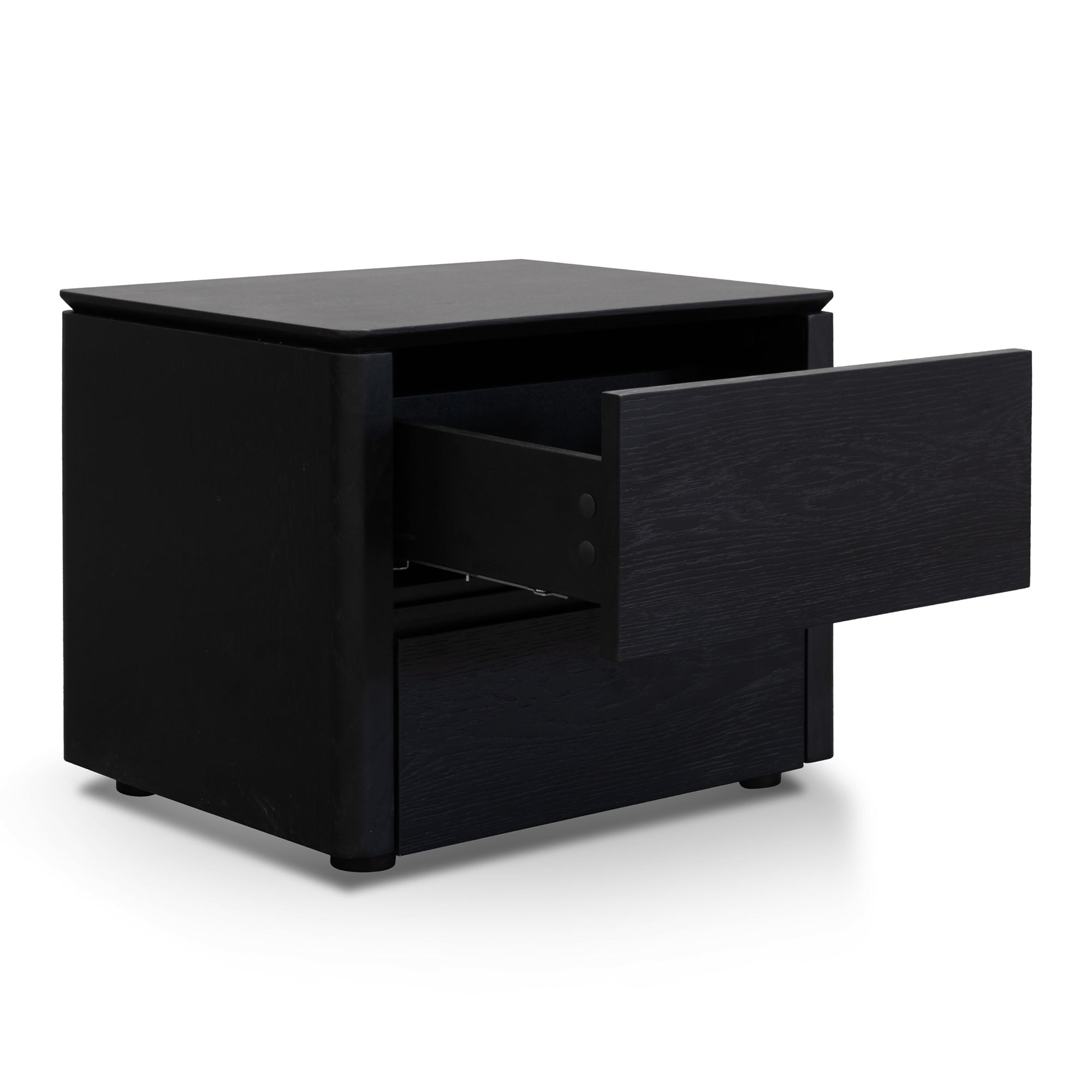 Bedside Table - Black Oak Veneer - image 3