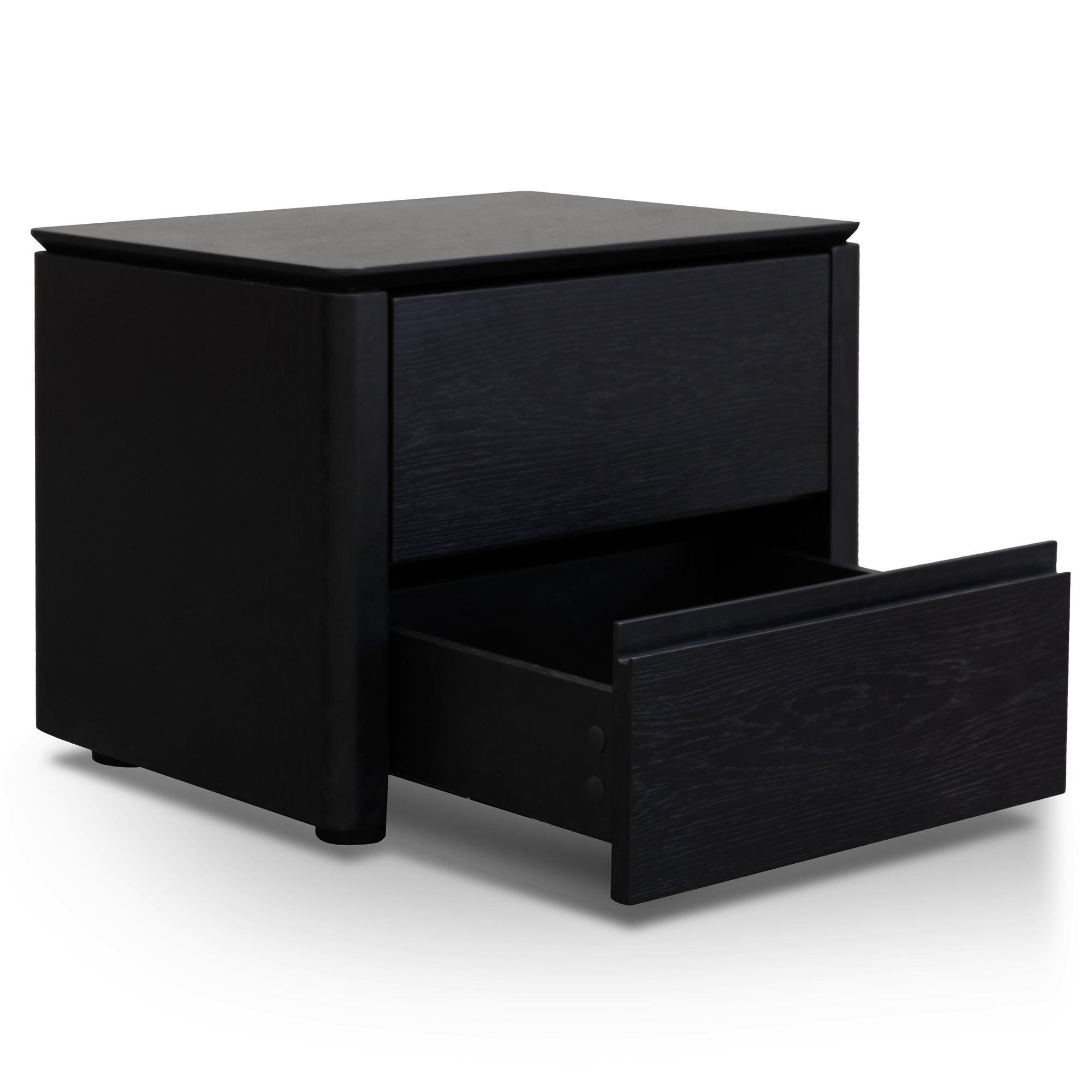 Bedside Table - Black Oak Veneer - image 4