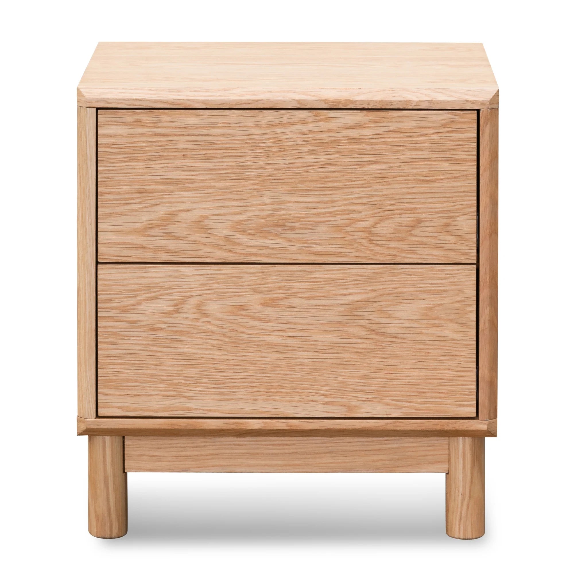 Showcasing Nomirina - Bedside Table - Natural Oak ST6087-CN Bedside Table by Calibre Furniturs