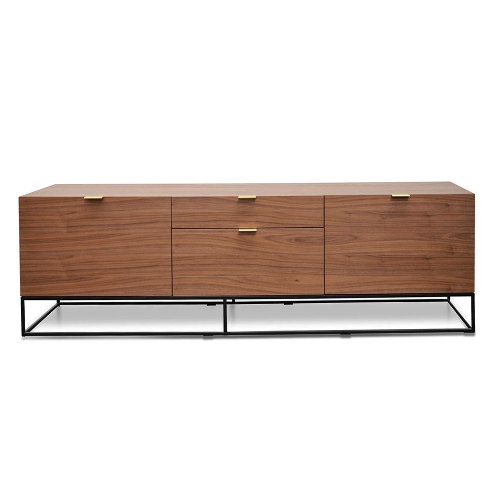 180cm Entertainment TV Unit - Walnut