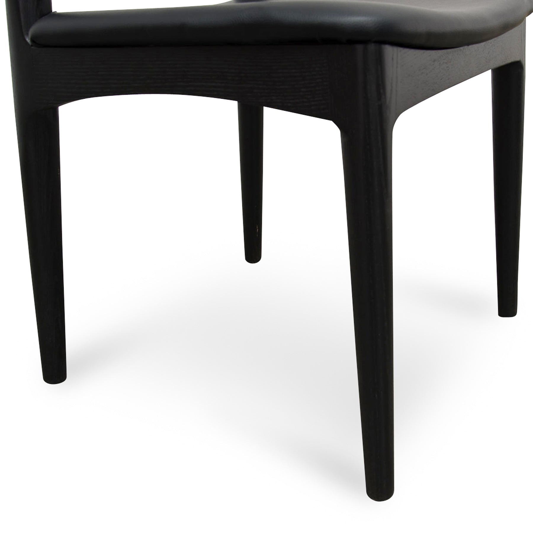 Elbow Dining Chair - Black (Set of 2)