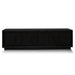 2m Entertainment TV Unit - Textured Espresso Black - image 2