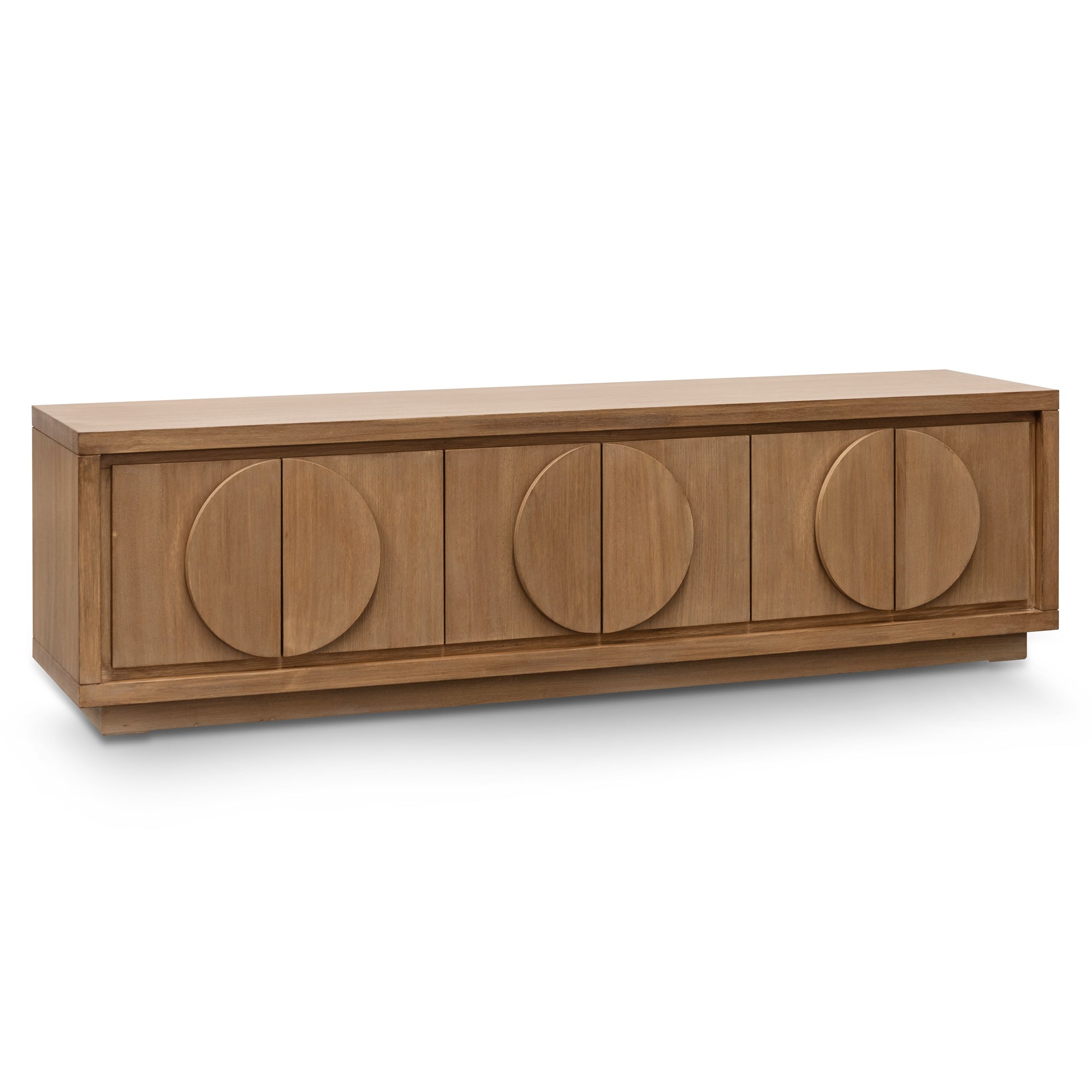 2m Entertainment TV Unit - Dusty oak - image 3