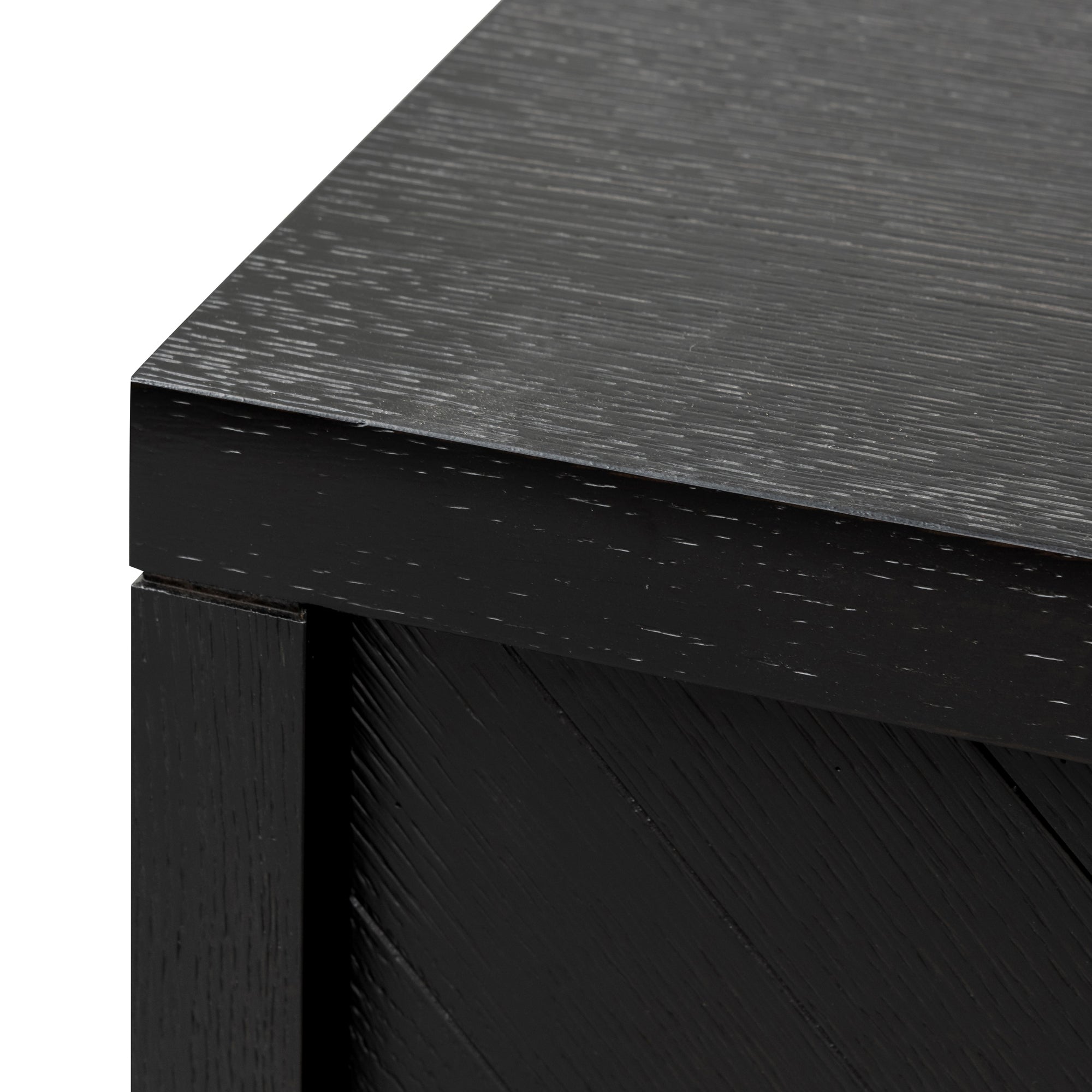 1.8m Entertainment TV Unit - Textured Espresso Black - image 6