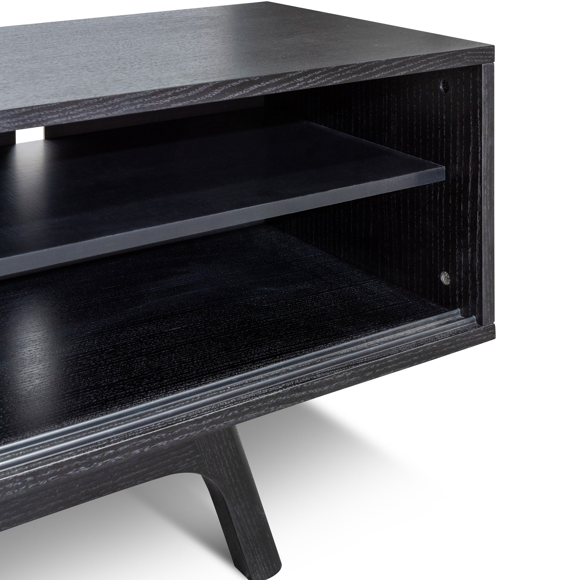 2.1m TV Unit - Full Black - image 10