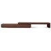 Extendable Entertainment TV Unit - Walnut - image 2