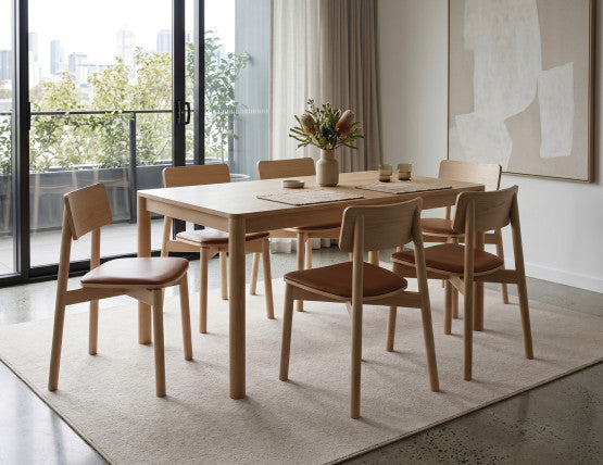 Nordica Dining Table - Solid Oak - 160 x 90cm