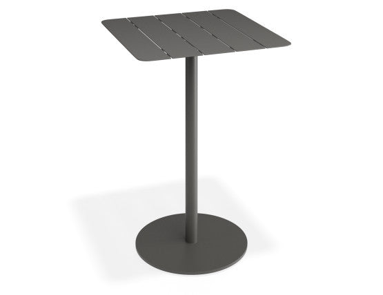 Roku High Bar Table - Outdoor - Charcoal - 65 x 65cm Table Top