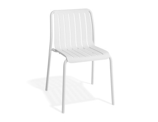 Roku Outdoor Dining Chair - Matt White