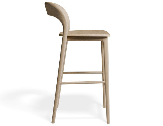 Mia Stool - Natural - 75cm Seat Height (Bar Bench Height)