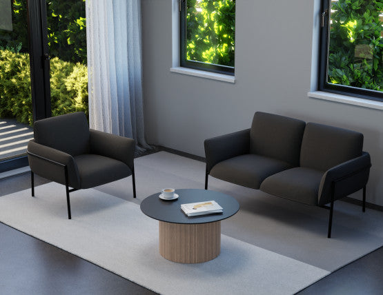 Charlie 2 Seater Sofa - Storm Grey
