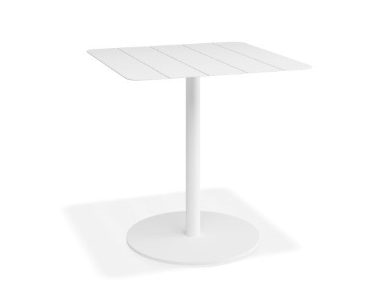 Roku Cafe Table - Outdoor - White - 75 x 75cm Table Top