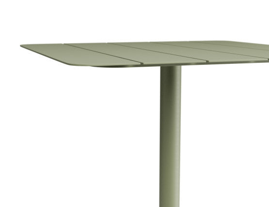 Roku High Bar Table - Outdoor - Eucalyptus Green - 65 x 65cm Table Top