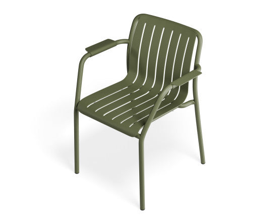 Roku Outdoor Armchair in Matt Eucalyptus Green - No Cushion