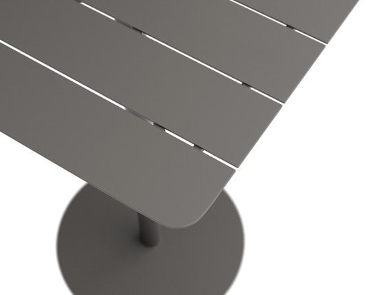 Roku High Bar Table - Outdoor - Charcoal - 65 x 65cm Table Top
