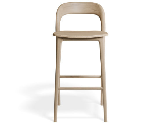 Mia Stool - Natural - 75cm Seat Height (Bar Bench Height)