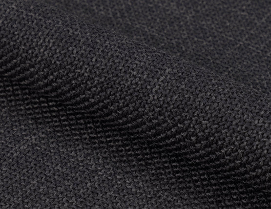 Henley Dining Chair - Black Legs - Anthracite Fabric