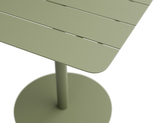 Roku Cafe Table - Outdoor - Eucalyptus Green - 65 x 65cm Table Top