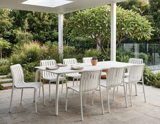 Roku Outdoor Dining Chair - Matt White