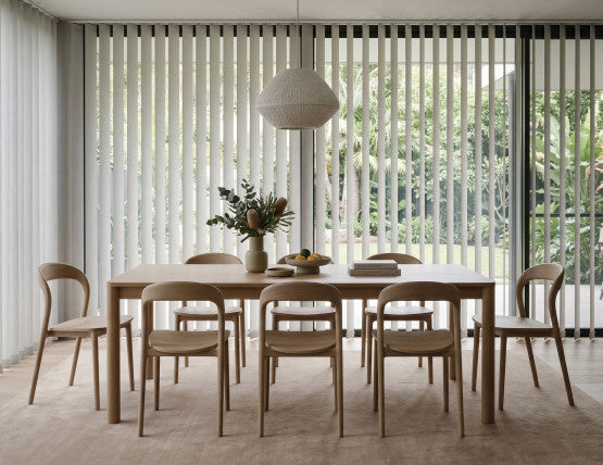 Nordica Dining Table - Solid Oak - 240 x 100cm