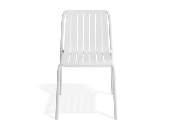 Roku Outdoor Dining Chair - Matt White
