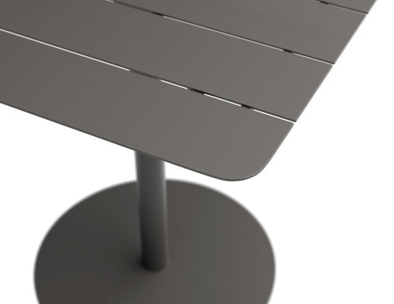 Roku Cafe Table - Outdoor - Charcoal - 65 x 65cm Table Top