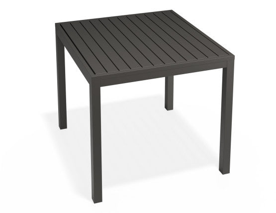 Halki Table - Outdoor - 90cm x 90cm - Charcoal